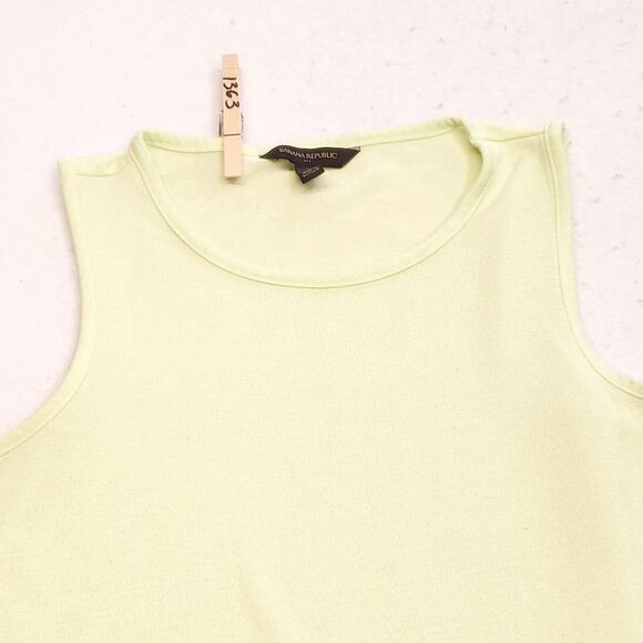 Banana Republic Pullover Casual Tank Top Shirt Womens Size Small S Green - Picture 1 of 7